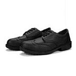 RS PRO Men's Black Steel Safety Shoes, UK 10.5, EU 45