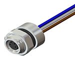 RS PRO Female M8 to Free End Sensor Actuator Cable, 500mm