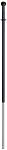 Vikan Grey Aluminium Telescopic Mop Handle, 1.235m, for use with Vikan mop frames