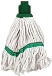 RS PRO Green Yarn Mop Head for use with RS PRO Aluminium Handle