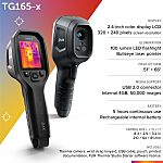 FLIR TG165-X USB 2.0 Thermal Imaging Camera, –25 → +300 °C, 80 x 60pixel Detector Resolution