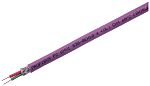 Siemens 6XV1830 Series Data Cable, 2 Cores, 50.26 mm², Screened, 20m, Aluminium Foil, Tinned Copper Braid Shield,