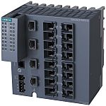 Siemens Ethernet Switch, 16 RJ45 Ports, 10/100/1000Mbit/s Transmission, 24V dc