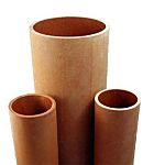 RS PRO Brown Round Paper Laminated Plastic, 1.2m x 15.8mm OD x 9.5mm ID x 15.8mm x 6.3mm