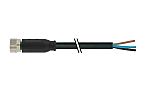 Murrelektronik Limited Straight Female 3 way M8 to Straight Female M8 Sensor Actuator Cable, 5m