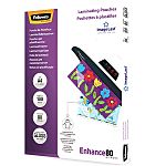 Fellowes A3 Glossy Laminator Pouches 80micron Thickness, 100 Pack Quantity