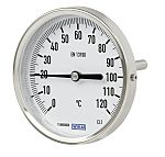 WIKA Dial Thermometer 0 → +120 °C, 3903605