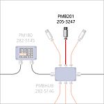 Calex PMB201 RS-485 Infrared Temperature Sensor, 1m Cable, -20°C to +1000°C