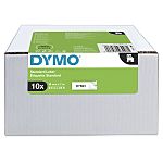 Dymo on White Label Printer Tape