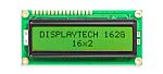 Display monocromo LCD alfanumérico Displaytech 162G de 2 filas x 16 caract., transflectivo