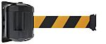 Carrete de correa RS PRO, Negro, amarillo, long. 4m, ancho 50mm