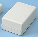 Boîtier portable OKW Shell-Type Case en ABS Blanc, dim. ext. 114 x 72 x 33mm