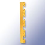 RS PRO Yellow Edge Protector Strip PVC Edge Protection 470mm x 470mm x 14mm