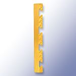 Protector de bordes RS PRO de PVC Amarillo, , 470mm x 470mm x 14mm