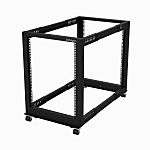 StarTech.com Black 15U Steel Server Rack , with 4-Post Frame