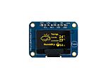 Midas 0.96in Yellow Passive matrix OLED Display 128 x 64pixels COB I2C Interface