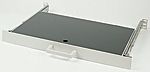 Aluminium rack slide drawer for rack,1U