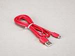 Cable USB A macho a Micro USB macho Raspberry Pi de 1m de color Rojo