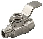 Technologický kulový ventil, Nerezová ocel 1/8in RS PRO