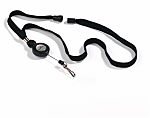 Durable Black Lanyard With Badge Reel