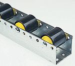 Interroll Conveyor Roller, Heavy Duty, 50mm Diameter, 51.3mm Width, 2002mm x 74mm