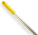 RS PRO Yellow Aluminium Mop Handle, 1.4m, for use with RS PRO Mop & Brush Heads