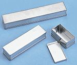 Boîtier pour circuit imprimé Teko en Acier plaqué étain, dim. internes 54 x 29 x 21mm