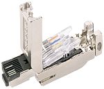 Siemens FastConnect Series Female Ethernet Connector, Cable Mount, Cat5 Straight