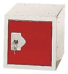 RS PRO 1 Door Red Locker, 305 mm x 305 mm x 305mm