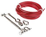 Rope Pull Kit, pro použití s: Všechny tahové lankové spínače RS PRO EMC-89/336/EEC, LVD-73/23/EEC 75m