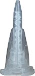 RS PRO Acrylic Mixer Nozzle, 50ml Bayonet 8 Mixing elements 35mm