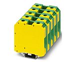 Phoenix Contact 1-Way DIN Rail Earth Modular Terminal Block, 50mm²