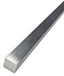 RS PRO Aluminium Square Bar, 1/2in W, 1/2in H, 24in L