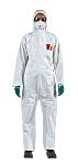 Ansell WH25T-00111-02 White Yes Polypropylene Protective Hood, Resistant to Aerosols, Light Sprays, Liquids, Solid