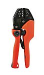 RS PRO Hand Ratcheting Crimp Tool for Tubular Cable Lugs, 0.75 → 2.5mm² Wire