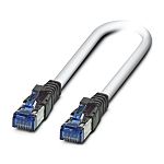 Phoenix Contact, 1m Cat6, Black RJ45 to Male RJ45, S/FTP Shielded, Terminated