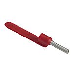 Schneider Electric, DZ5CA Insulated Crimp Bootlace Ferrule, 8mm Pin Length, 1.7mm Pin Diameter, 1mm² Wire Size, Red