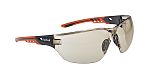 Bolle Safety NESS+ Anti-Mist Safety Glasses, Brown PC Lens