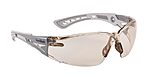 Bolle Safety RUSH+ Anti-Mist Safety Glasses, Brown PC Lens