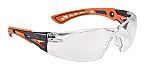 Bolle Safety RUSH+ Anti-Mist UV Safety Glasses, Clear PC Lens