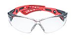 Bolle Safety RUSH+ Anti-Mist UV Safety Glasses, Clear PC Lens