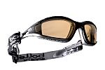 Bolle Safety TRACKER Anti-Mist Safety Glasses, Yellow PC Lens, Vented