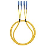 Câble fibre optique CAE Multimedia Connect, Longueur 1m, avec connecteur / SC, OS2 Mono-mode, 2 fibres