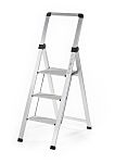 RS PRO 3 Tread Aluminium Steps 680mm Platform Height, Silver