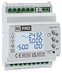 RS PRO 1, 3 Phase LCD Energy Meter, Type Energy Meter