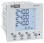 RS PRO 1, 3 Phase LCD Energy Meter, Type Energy Meter