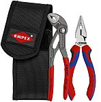 Knipex 2-Piece Plier Set, Straight Tip, 159 mm Overall