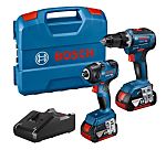 Bosch 06019J2108 - 18V Impact Driver with 2 x 4Ah Batteries EU Plug