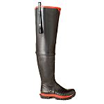 Skellerup Footwear Europe Black, Red ESD Safe Steel Toe Capped Unisex Safety Boots, UK 10, EU 44