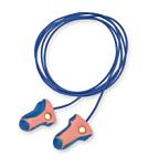 Honeywell Safety Blue, Red Corded Ear Plugs